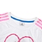 Adidas/阿迪达斯童装夏季女童短袖T恤 W63025