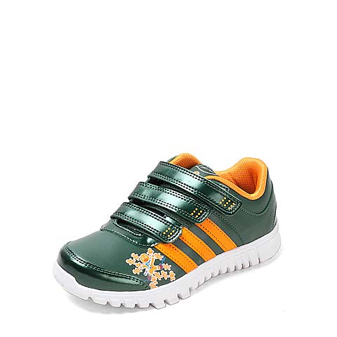 Adidas/阿迪达斯 深绿网布男小中童训练鞋G63997