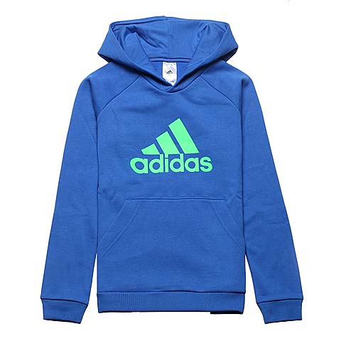 Adidas/阿迪达斯童装蓝色混搭少男套头衫 Z32342