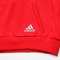 Adidas/阿迪达斯童装红色女童连帽套头衫 Z27024