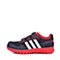 Adidas/阿迪达斯童鞋黑色网布男中大童跑步鞋Q20785