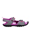 Adidas/阿迪达斯童鞋紫色女小中童沙滩凉鞋Q20994