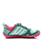 Adidas/阿迪达斯童鞋  粉绿女小童户外鞋运动鞋  D6666