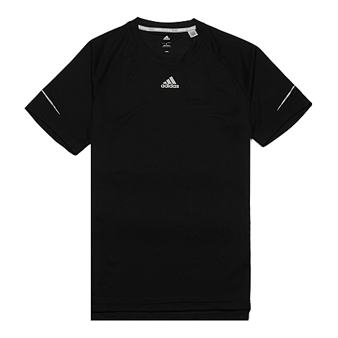 adidas阿迪达斯男子跑步短袖T恤D80172