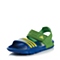 Adidas/阿迪达斯专柜同款绿色男小童凉鞋沙滩凉鞋 D67474