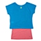 Adidas/阿迪达斯童装专柜同款女大童少女短袖T恤两件套F92764