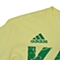 adidas阿迪达斯巴西队卡卡款男子足球圆领短T恤F77007