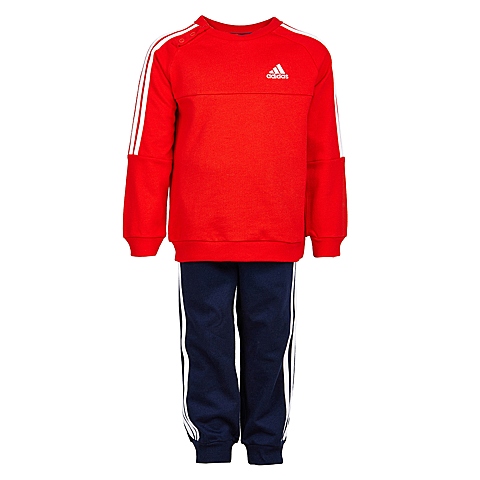 Adidas/阿迪达斯春季专柜同款童装新品男婴童针织套装S21414