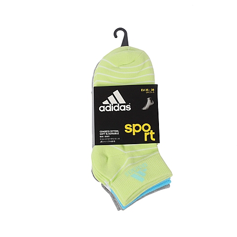 adidas阿迪达斯新款中性训练系列袜子(3双)AI5809