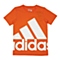 adidas阿迪达斯专柜同款男大童针织T恤AK2010