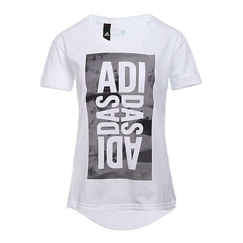 adidas阿迪达斯新款女子图案系列T恤AY4972