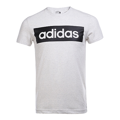 adidas阿迪达斯新款男子运动基础系列短袖T恤AY6255