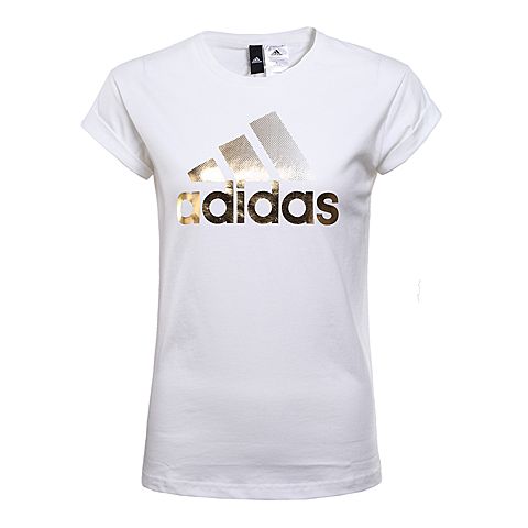 adidas阿迪达斯新款女子运动精英系列短袖T恤BS3217