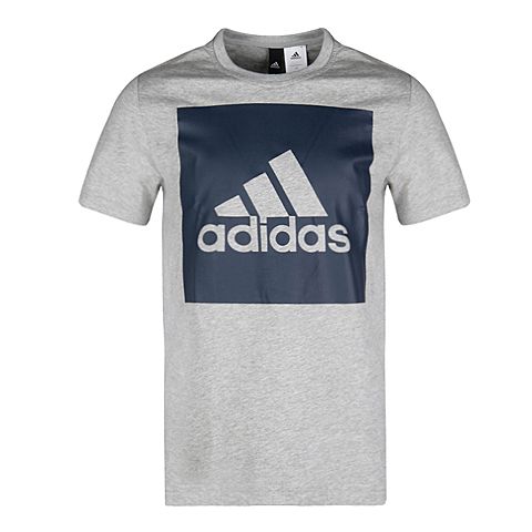 adidas阿迪达斯新款男子运动系列圆领T恤S98725