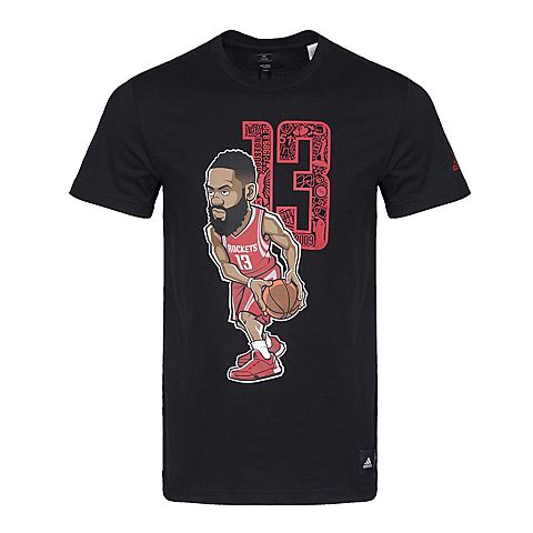 adidas阿迪达斯新款男子篮球系列圆领T恤CE7814