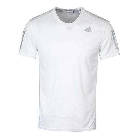 adidas阿迪达斯新款男子跑步常规系列圆领T恤BR2455