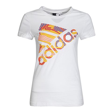 adidas阿迪达斯新款女子ATHLETICS ITEMS系列短袖T恤CG2590