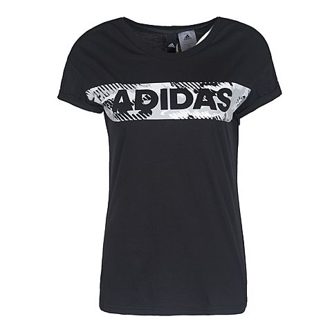 adidas阿迪达斯新款女子ATHLETICS ITEMS系列短袖T恤BQ0962