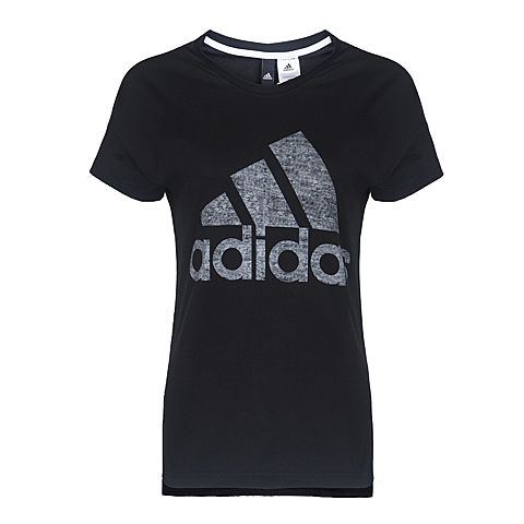adidas阿迪达斯新款女子女训ATHLETICS ITEMS系列圆领短T恤CF3751