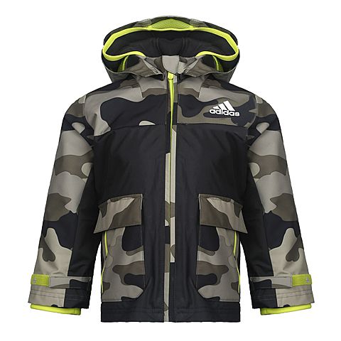 adidas阿迪达斯男小童LB J 2IN1 JKT 2合一棉服CV6655