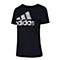 adidas阿迪达斯女子GFX T FOIL LOGO圆领短T恤CX5165