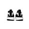 adidas阿迪达斯中性小童RapidaRun Laceless KNIT C跑步鞋D97544