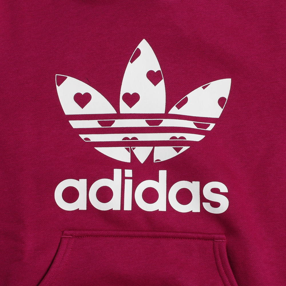 adidas阿迪达斯三叶草 女子套头衫w67910图片