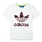 Adidas/阿迪达斯三叶草 童装专柜同款童装专柜同款 花色女小童短袖T恤M69089
