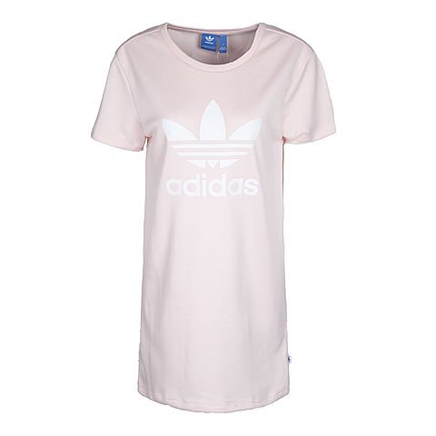 adidas阿迪三叶草新款女子三叶草系列连衣裙BP9420