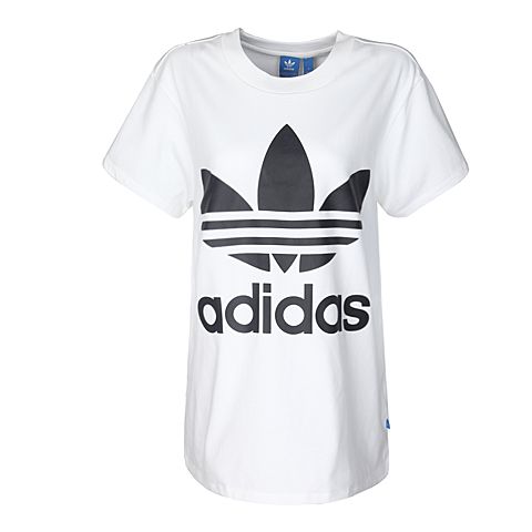 adidas阿迪三叶草新款女子DIRECTIONAL系列短袖T恤BR9820