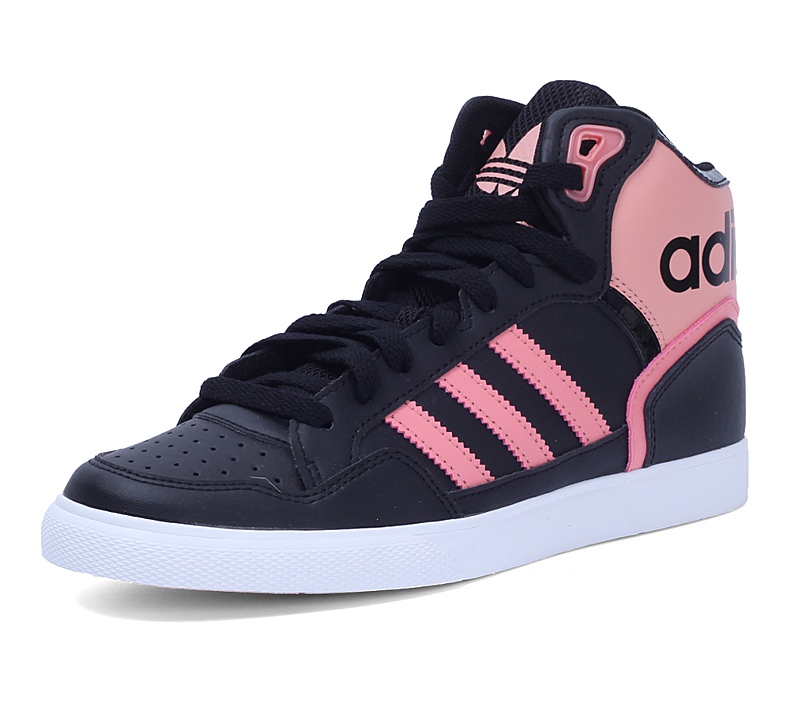 阿迪三叶草EFT301号黑色/质感玫瑰红】adidas阿迪三叶草新款女子三叶草