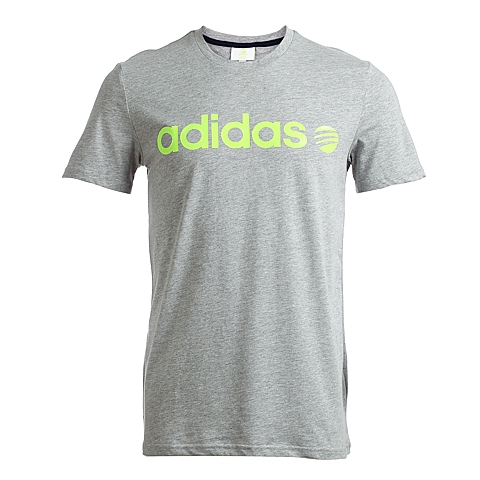 adidas阿迪休闲新款男子休闲生活系列圆领短袖T恤S25084