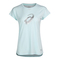 Asics亚瑟士 女子条纹LOGO印花短袖T恤2012A136-400