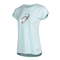 Asics亚瑟士 女子条纹LOGO印花短袖T恤2012A136-400