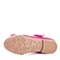 BARBIE/芭比童鞋2015春季新款PU桃红女小童皮鞋DA1353