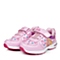BARBIE/芭比童鞋秋季新品粉色PU/织物女小童运动鞋跑步鞋DA1493