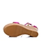 BASTO/百思图夏季专柜同款紫红羊皮女凉鞋TG502BL5