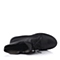 BASTO/百思图冬季专柜同款黑色打蜡牛皮女靴TQ760DZ5