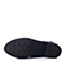 BASTO/百思图冬季专柜同款黑色小牛皮女靴TP761DZ5