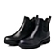 BASTO/百思图冬季黑色专柜同款小牛皮女靴TRZ41DD5