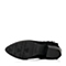 BASTO/百思图冬季专柜同款黑色羊绒皮女靴TR140DD5