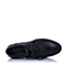 BASTO/百思图春季专柜同款黑色牛皮时尚纯色粗高跟系带女单鞋TQ120AM6
