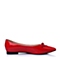 BASTO/百思图春季红色时尚舒适漆皮牛皮革女单鞋TS823AQ6