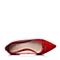 BASTO/百思图春季红色时尚舒适漆皮牛皮革女单鞋TS823AQ6