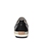 BASTO/百思图春季专柜同款黑色软面牛皮休闲男单鞋AUZ02AM6 专柜1