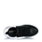 BASTO/百思图秋季专柜同款黑/白色绵羊皮革女单鞋TR420CM6