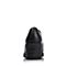 BASTO/百思图秋季专柜同款黑色牛皮舒适粗跟女单鞋TWS20CM6