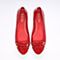 BASTO/百思图秋季专柜同款红色牛皮女单鞋TX624CQ6