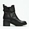 BASTO/百思图冬季专柜同款黑色牛皮女靴TC843DD6
