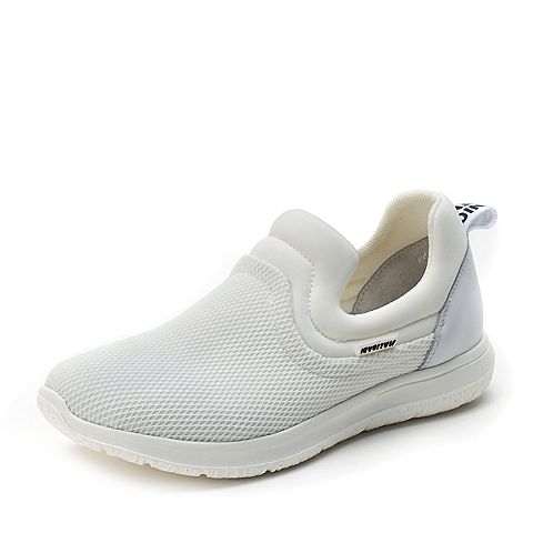 BASTO/百思图秋季专柜同款白网布/牛皮女单鞋16C75CM6
